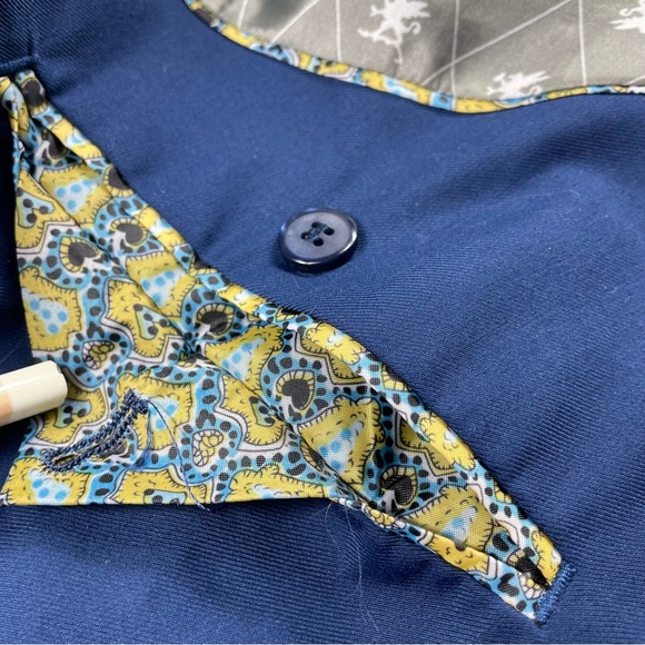 Stacy Adams Navy Blue Men’s Coat Blazer Suit Size 62L - Picture 7 of 14